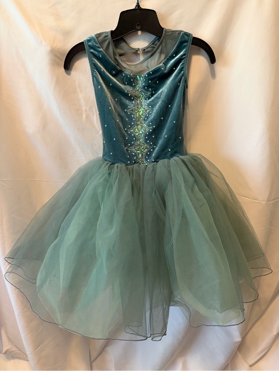 Weissman Other - Weissman Scallop Inset Boatneck Tutu Dress-Dance costume- 16657